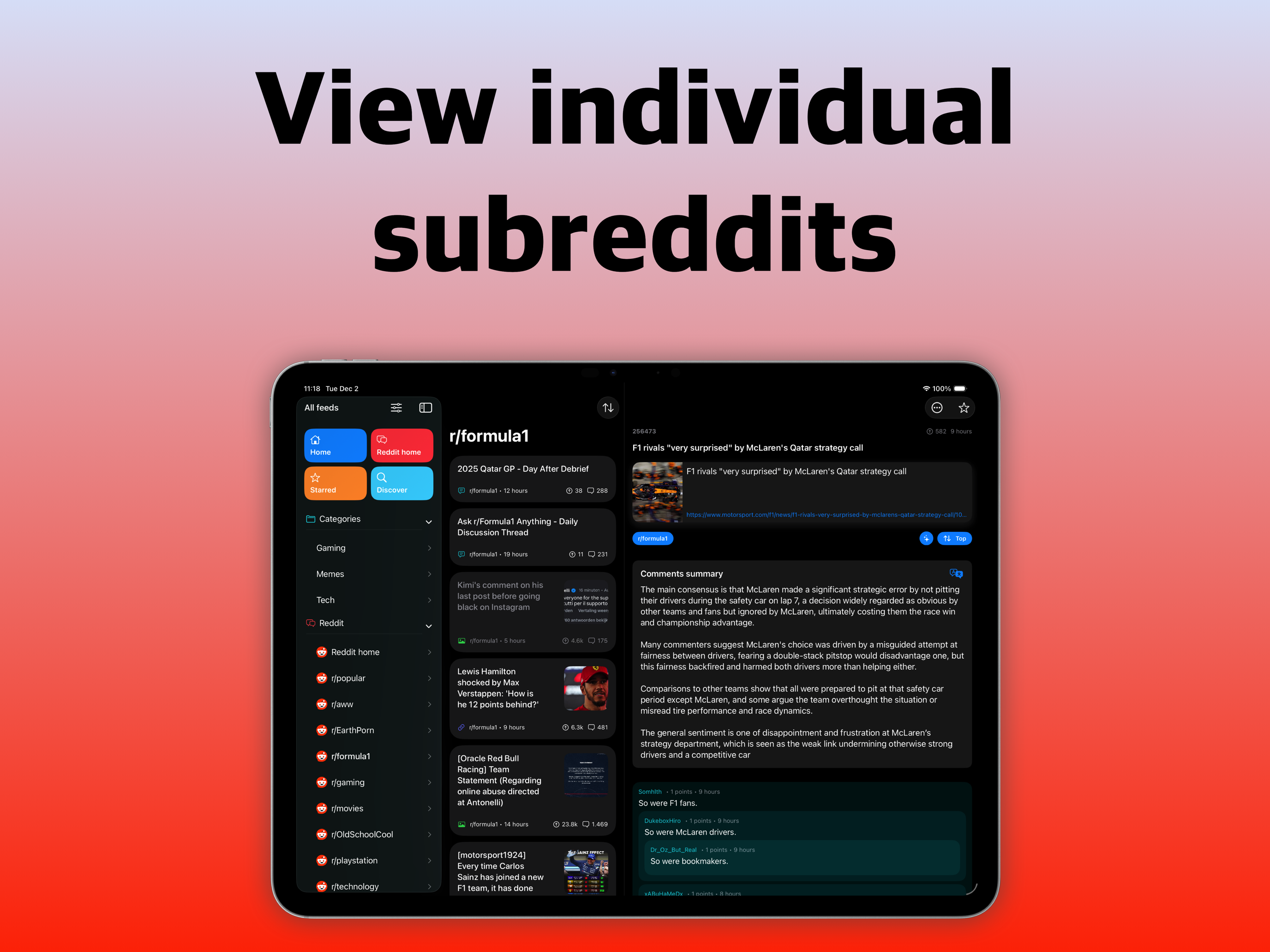 NewsNinja iPad screenshot 6